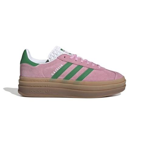 groen roze adidas gazelle